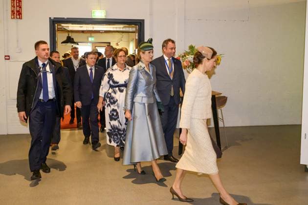 Amsterdam, The Netherlands, 2025-12-11 10:46:55 AMSTERDAM, 11-12-2025, Marineterrein State visit of the President of Finland, Alexander Stubb, to the Netherlands. He is accompanied by his wife, Suzanne Innes-Stubb. At the Marineterrein (MEA), the Royal Couple, the Finnish President, and Mrs. Innes-Stubb will visit the Amsterdam Drone Lab, where they will learn about the use of drones for various civilian purposes, with relevance to the energy and defense sectors. Students and instructors will discuss topics including Defensity College. PHOTO: NLBeeld Patrick van Emst Credit: NL Beeld Patrick van Emst Copyright: xx x