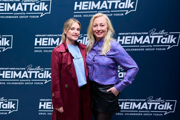 3. Peemöllers Heimat-Talk Marie von den Benken , Ilka Peemöller 3. Peemöllers Heimat-Talk im DRIVE. Volkswagen Group Forum in Berlin am 17.11.2025 Copyright: xEventpressxRadkex