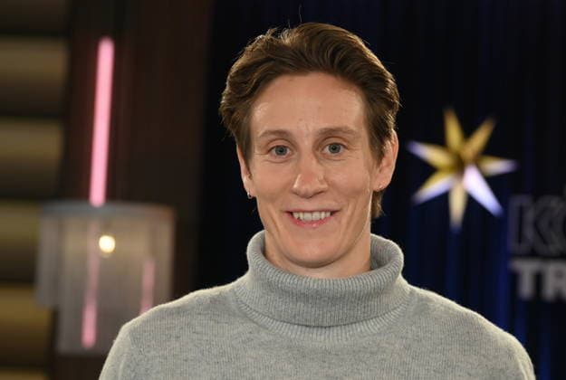 Fußball Nationaltorhüterin Ann-Katrin Berger zu Gast in der WDR Talkshow Kölner Treff