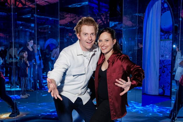 Eröffnung - Bubble Planet Das Erlebnismuseum - Johannes Heinrichs und Nadja Jo Klapper bei der Eröffnung Bubble Planet Das Erlebnismuseum für alle Sinne in der Arena Berlin am 11.12.2025. Copyright: xEventpressxKochanx