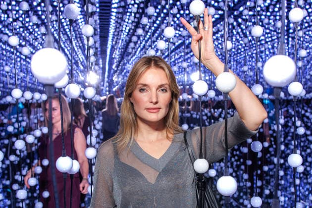 Eröffnung - Bubble Planet Das Erlebnismuseum - Marie von den Benken bei der Eröffnung Bubble Planet Das Erlebnismuseum für alle Sinne in der Arena Berlin am 11.12.2025. Copyright: xEventpressxKochanx