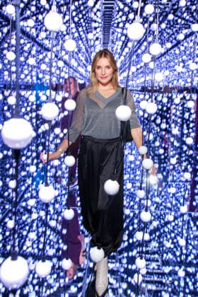 Eröffnung - Bubble Planet Das Erlebnismuseum - Marie von den Benken bei der Eröffnung Bubble Planet Das Erlebnismuseum für alle Sinne in der Arena Berlin am 11.12.2025. Copyright: xEventpressxKochanx