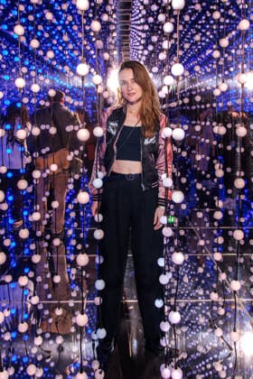 Eröffnung - Bubble Planet Das Erlebnismuseum - Josephin Busch bei der Eröffnung Bubble Planet Das Erlebnismuseum für alle Sinne in der Arena Berlin am 11.12.2025. Copyright: xEventpressxKochanx