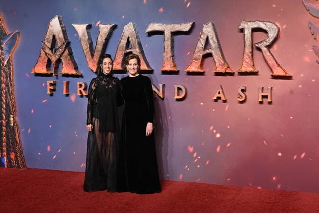Premiere of ˜Avatar: Fire and Ash™ at the BFI IMAX Featuring: Oona Chaplin and Sigourney Weaver Where: London, United Kingdom When: 11 Dec 2025 Credit: Nils Jorgensen INSTARimages EDITORIAL USE ONLY. NOT FOR USE BY NEWSPAPERS BASED IN THE UK. Copyright: xx instar55332748