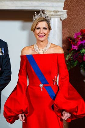 State visit of Finland to the Netherlands, Amsterdam, The Netherlands - 11 Dec 2025 Queen Maxima during the state banquet at the Royal Palace in Amsterdam during the state visit of Finland to the Netherlands. Amsterdam The Netherlands  Copyright: xMischaxSchoemakerx