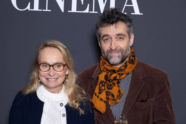 Andre Bazin - Cahiers Du Cinema Prize Rosalie Varda, Mathieu Demy attends the Andre Bazin - Cahiers Du Cinema-Chanel Prize at La Coupole on December 11, 2025 in Paris, France. Photo by Nasser Berzane ABACAPRESS.COM Paris France  Copyright: xBerzanexNasser ABACAx