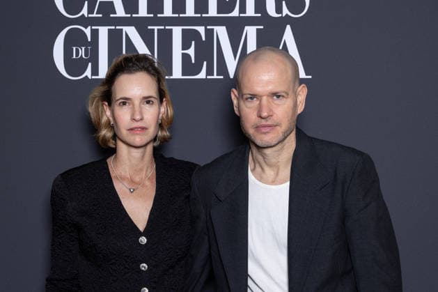 Andre Bazin - Cahiers Du Cinema Prize Naama Preis, Nadav Lapid attends the Andre Bazin - Cahiers Du Cinema-Chanel Prize at La Coupole on December 11, 2025 in Paris, France. Photo by Nasser Berzane ABACAPRESS.COM Paris France  Copyright: xBerzanexNasser ABACAx