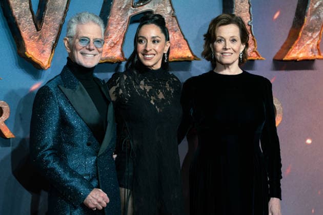 Avatar: Fire And Ash UK Premiere - Arrivals Stephen Lang, Oona Chaplin and Sigourney Weaver attend the Avatar: Fire And Ash UK Premiere at BFI IMAX Waterloo, Credit:Lounis Tiar Avalon United Kingdom, London, BFI Imax Waterloo  Copyright: xLounisxTiarx xAvalonx 1058553187