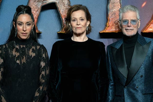 Avatar: Fire And Ash UK Premiere - Arrivals Stephen Lang, Oona Chaplin and Sigourney Weaver attend the Avatar: Fire And Ash UK Premiere at BFI IMAX Waterloo, Credit:Lounis Tiar Avalon United Kingdom, London, BFI Imax Waterloo  Copyright: xLounisxTiarx xAvalonx 1058554118