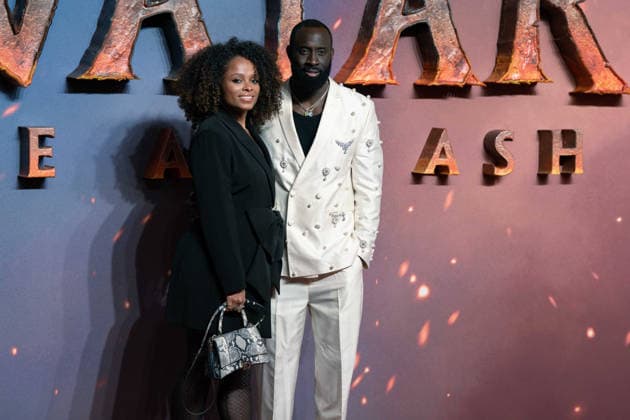 Avatar: Fire And Ash UK Premiere - Arrivals Singer Fleur East (L) and French designer Marcel Badiane-Robin (R) attend the Avatar: Fire And Ash UK Premiere at BFI IMAX Waterloo, Credit:Lounis Tiar Avalon United Kingdom, London, BFI Imax Waterloo  Copyright: xLounisxTiarx xAvalonx 1058554262