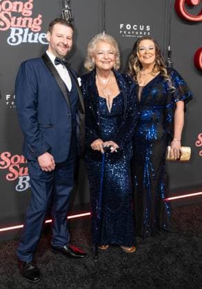 December 11, 2025, Bronx, New York, USA: Dayna Cartwright, Claire Sardina and Rachel Cartwright attend premiere of Song Sung Blue by FocusFeatures at AMC Lincoln Square in New York, NY on December 11, 2025 Bronx USA - ZUMAr339 20251211_znp_r339_106 Copyright: xLevxRadinx