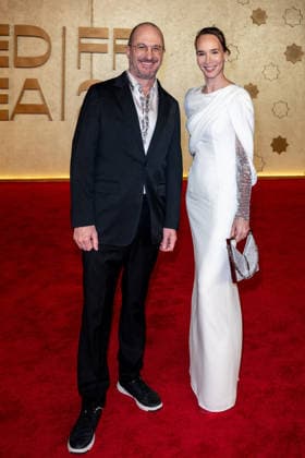 Celebs Attend Closing of Red Sea Film Festival - Jeddah Darren Aronofsky and Alice Lloyd George walk the red carpet as they attend the closing ceremony of the 5th edition of the Red Sea Film Festival in Jeddah, Saudi Arabia, on December 11th, 2025. Photo by Balkis Press ABACAPRESS.COM Jeddah Saudi Arabia  Copyright: xBalkisxPress ABACAx