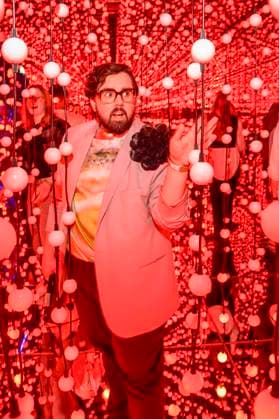 ABBberlin: Steven Preisner zu Gast bei der Eroeffnung von Bubble Planet Das Erlebnismuseum fuer alle Sinne in der Arena Berlin 11.12.2025 Berlin Deutschland