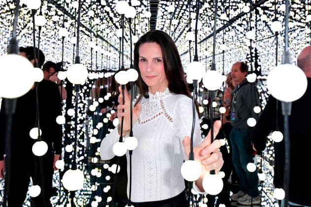Katrin Wrobel bei der Ausstellungseröffnung Bubble Planet - Das Erlebnismuseum für alle Sinne in der Arena Berlin. Berlin, 11.12.2025