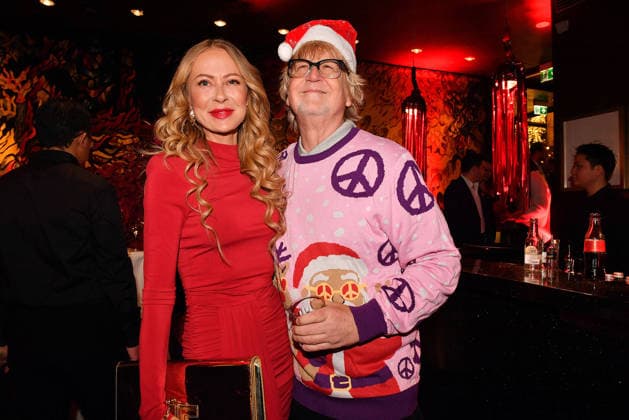 Jenny Elvers und Martin Krug beim Cathy s Charity Christmas Event im Living Hotel Das Viktualienmarkt am 11.12.2025 in Muenchen Cathy Hummels Charity Christmas Event in Muenchen