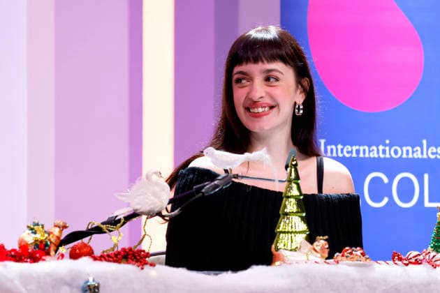 Schauspielerin Nellie Thalbach auf der Lit.Cologne Spezial Veranstaltung Weihnachten bei Familie Thalbach! in der Flora. Köln, 12.12.2025 NRW Deutschland Copyright: xChristophxHardtx