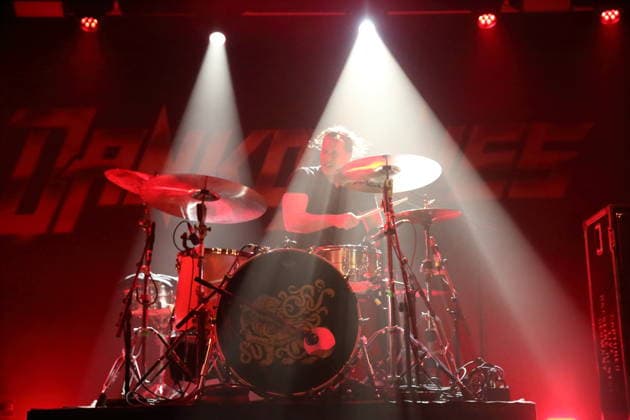 Rich Knox von der Band Danko Jones bei einem Konzert im Astra Kulturhaus in Berlin, 12. Dezember 2025. Danko Jones Konzert Berlin