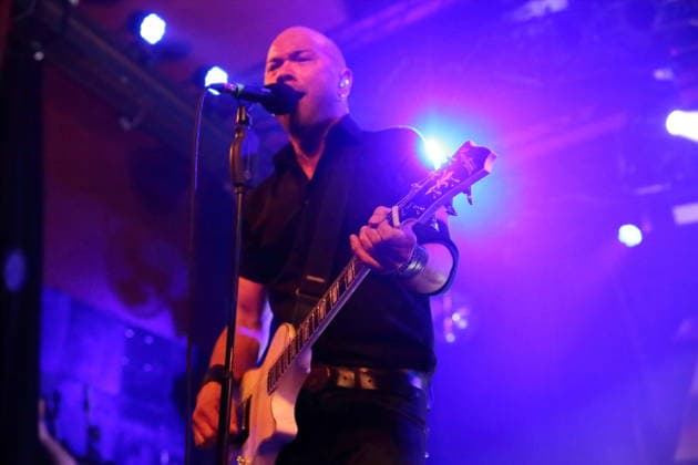 Danko Jones von der Band Danko Jones bei einem Konzert im Astra Kulturhaus in Berlin, 12. Dezember 2025. Danko Jones Konzert Berlin
