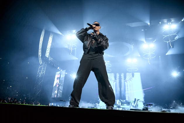 Rome, Marracash is in concert in Rome at the Palazzo dello Sport for his Marra Palazzi25 tour. The Roman dates are sold out. In the photo: MArracash  Copyright: xBARbaraxAmendolax xipa-agency.netx xBArbaraxAmendolax IPA_Agency_IPA69091370