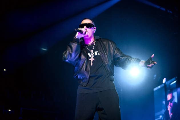 Rome, Marracash is in concert in Rome at the Palazzo dello Sport for his Marra Palazzi25 tour. The Roman dates are sold out. In the photo: MArracash  Copyright: xBARbaraxAmendolax xipa-agency.netx xBArbaraxAmendolax IPA_Agency_IPA69091565