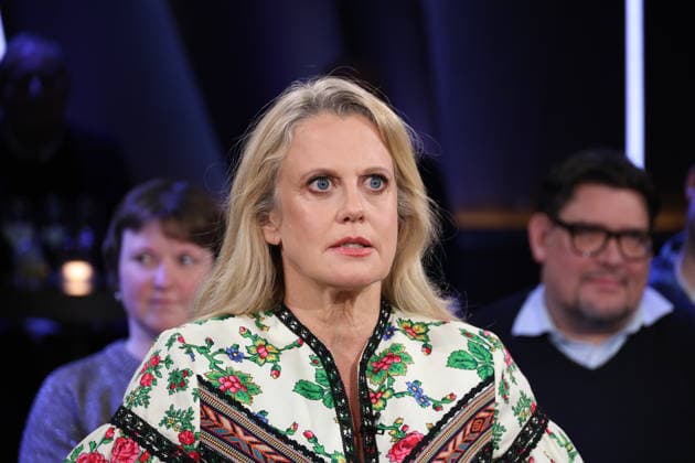 Barbara Schöneberger moderiert die NDR Talk Show am 12.12.2025, Fototermin vor der Live-Sendung im 3. Programm des NDR Fernsehen im Fernsehstudio Hamburg Lokstedt