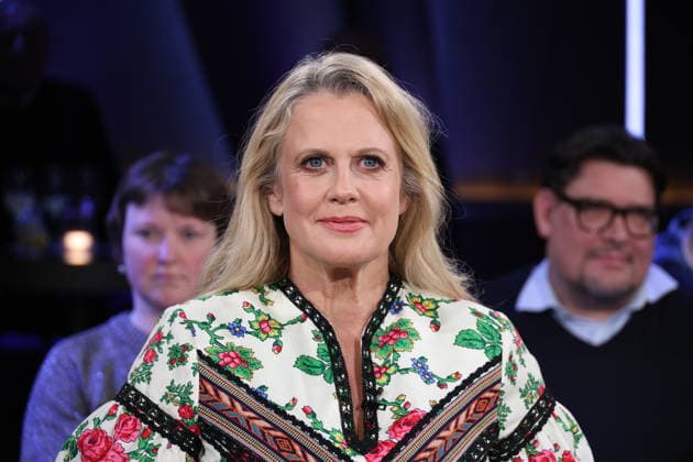 Barbara Schöneberger moderiert die NDR Talk Show am 12.12.2025, Fototermin vor der Live-Sendung im 3. Programm des NDR Fernsehen im Fernsehstudio Hamburg Lokstedt