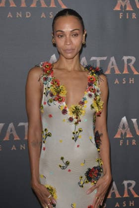 MIAMI, FLORIDA - DECEMBER 12: Zoe Saldana attends the Miami Special Screening of Avatar: Fire and Ash at AMC Sunset Place 24 in Miami, Florida on December 12, 2025. Copyright: xmpi10 MediaPunchx