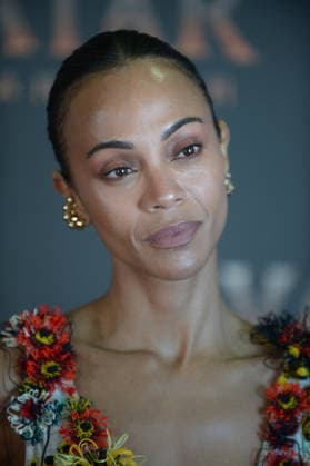 MIAMI, FLORIDA - DECEMBER 12: Zoe Saldana attends the Miami Special Screening of Avatar: Fire and Ash at AMC Sunset Place 24 in Miami, Florida on December 12, 2025. Copyright: xmpi10 MediaPunchx