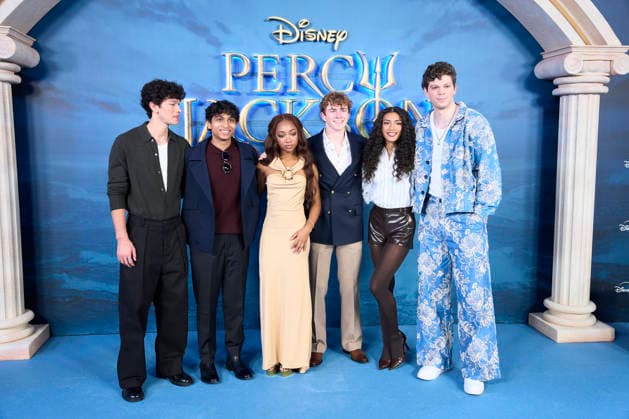 ˜Percy Jackson and the Olympians™ Madrid Premiere Charlie Bushnell, Aryan Simhadri, Leah Sava Jeffries, Walker Scobell, Dior Goodjohn, Daniel Diemer attends ˜Percy Jackson and the Olympians™ Premiere during a Fan Event at Calderon Theatre on December 13, 2025 in Madrid, Spain Madrid Calderon Theatre Madrid Spain  Copyright: x JACKxGx