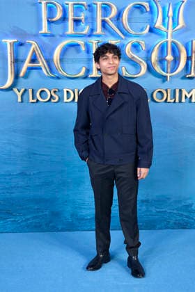 ˜Percy Jackson and the Olympians™ Madrid Premiere Aryan Simhadri attends ˜Percy Jackson and the Olympians™ Premiere during a Fan Event at Calderon Theatre on December 13, 2025 in Madrid, Spain Madrid Calderon Theatre Madrid Spain  Copyright: x JACKxGx