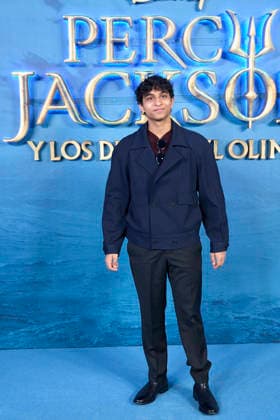 Percy Jackson and the Olympians’ Madrid Premiere - Spain Aryan Simhadri attends ‘Percy Jackson and the Olympians’ Premiere during a Fan Event at Calderon Theatre on December 13, 2025 in Madrid, Spain. Photo by ABACAPRESS.COM Madrid Madrid Spain  Copyright: xABACAx