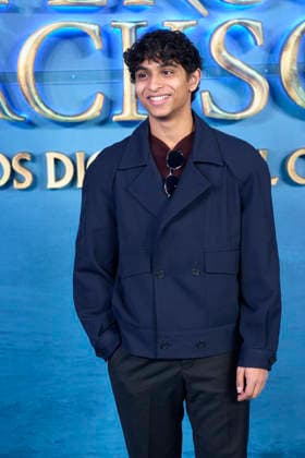 Percy Jackson and the Olympians’ Madrid Premiere - Spain Aryan Simhadri attends ‘Percy Jackson and the Olympians’ Premiere during a Fan Event at Calderon Theatre on December 13, 2025 in Madrid, Spain. Photo by ABACAPRESS.COM Madrid Madrid Spain  Copyright: xABACAx