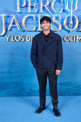 Percy Jackson and the Olympians’ Madrid Premiere - Spain Aryan Simhadri attends ‘Percy Jackson and the Olympians’ Premiere during a Fan Event at Calderon Theatre on December 13, 2025 in Madrid, Spain. Photo by ABACAPRESS.COM Madrid Madrid Spain  Copyright: xABACAx