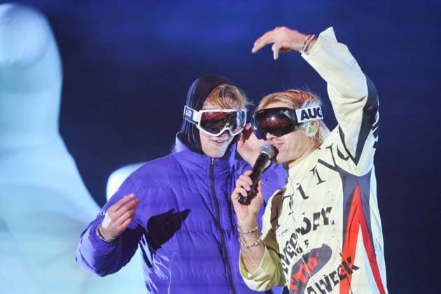 12.12.2025, Bad Hofgastein, AUT, Unterwegs in Salzburg, Ski Opening 2025, TAG 1, im Bild SkiAggu, Ski Aggu, August Jean Diederich,