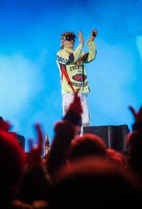 12.12.2025, Bad Hofgastein, AUT, Unterwegs in Salzburg, Ski Opening 2025, TAG 1, im Bild SkiAggu, Ski Aggu, August Jean Diederich,
