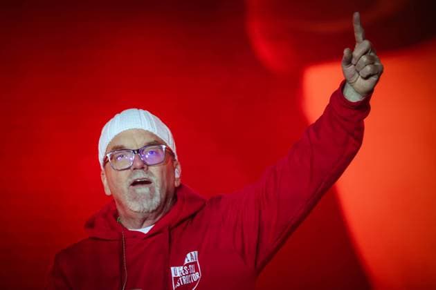 12.12.2025, Bad Hofgastein, AUT, Unterwegs in Salzburg, Ski Opening 2025, TAG 1, im Bild DJ Ötzi, Gerry Friedle, Dj-Ötzi,