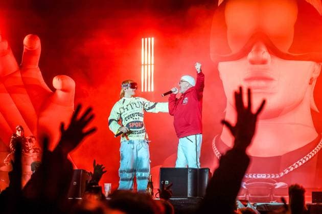 12.12.2025, Bad Hofgastein, AUT, Unterwegs in Salzburg, Ski Opening 2025, TAG 1, im Bild SkiAggu, Ski Aggu, August Jean Diederich, DJ Ötzi, Gerry Friedle, Dj-Ötzi,