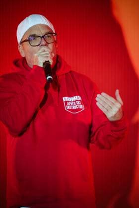 12.12.2025, Bad Hofgastein, AUT, Unterwegs in Salzburg, Ski Opening 2025, TAG 1, im Bild DJ Ötzi, Gerry Friedle, Dj-Ötzi,