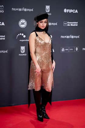 Red carpet of the 31st edition of the José María Forqué Awards Actress Berta Castané poses on the red carpet of the 31st edition of the José María Forqué Awards, at the IFEMA Municipal Palace, on December 13, 2025, in Madrid Spain The José María Forqué Film Awards, known as Premios Forqué, were created in 1996 by the Entidad de Gestión de Derechos de los Productores Audiovisuales Egeda to honor the memory of José María Forqué, a leading figure in Spanish filmmaking and the first president of Egeda EGEDA created the award with the aim of disseminating the importance of the Spanish audiovisual industry and promoting the figure of the film producer 13 DECEMBER 2025 FORQUÉ PREMIOS ALFOMBRA ROJA PHOTOCALL MADRID IFEMA Madrid Madrid Madrid Espan  Copyright: xAlbertoxOrtegax 7168101