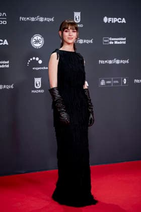 Red carpet of the 31st edition of the José María Forqué Awards Actress Alícia Falcó poses on the red carpet of the 31st edition of the José María Forqué Awards, at the IFEMA Municipal Palace, on December 13, 2025, in Madrid Spain The José María Forqué Film Awards, known as Premios Forqué, were created in 1996 by the Entidad de Gestión de Derechos de los Productores Audiovisuales Egeda to honor the memory of José María Forqué, a leading figure in Spanish filmmaking and the first president of Egeda EGEDA created the award with the aim of disseminating the importance of the Spanish audiovisual industry and promoting the figure of the film producer 13 DECEMBER 2025 Madrid Madrid Espana  Copyright: xAlbertoxOrtegax 7168122