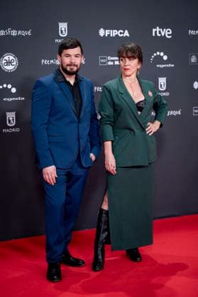 Red carpet of the 31st edition of the José María Forqué Awards Actress Eva Llorach and director Cristian Beteta pose on the red carpet of the 31st edition of the José María Forqué Awards, at the IFEMA Municipal Palace, on December 13, 2025, in Madrid Spain The José María Forqué Film Awards, known as Premios Forqué, were created in 1996 by the Entidad de Gestión de Derechos de los Productores Audiovisuales Egeda to honor the memory of José María Forqué, a leading figure in Spanish filmmaking and the first president of Egeda EGEDA created the award with the aim of disseminating the importance of the Spanish audiovisual industry and promoting the figure of the film producer 13 DECEMBER 2025 Madrid Madrid Espana  Copyright: xAlbertoxOrtegax 7168133