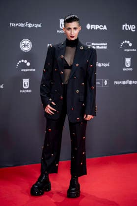Red carpet of the 31st edition of the José María Forqué Awards Spanish actress Alba Flores poses on the red carpet of the 31st edition of the José María Forqué Awards, at the IFEMA Municipal Palace, on December 13, 2025, in Madrid Spain The José María Forqué Film Awards, known as Premios Forqué, were created in 1996 by the Entidad de Gestión de Derechos de los Productores Audiovisuales Egeda to honor the memory of José María Forqué, a leading figure in Spanish filmmaking and the first president of Egeda EGEDA created the award with the aim of disseminating the importance of the Spanish audiovisual industry and promoting the figure of the film producer 13 DECEMBER 2025 FORQUÉ PREMIOS ALFOMBRA ROJA PHOTOCALL MADRID IFEMA Madrid Madrid Madrid  Copyright: xAlbertoxOrtegax 7168189