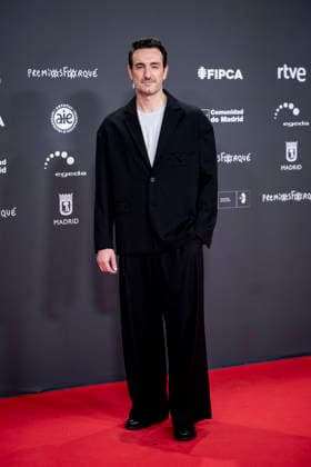 Red carpet of the 31st edition of the José María Forqué Awards Actor Miki Esparbé poses on the red carpet of the 31st edition of the José María Forqué Awards, at the IFEMA Municipal Palace, on December 13, 2025, in Madrid Spain The José María Forqué Film Awards, known as Premios Forqué, were created in 1996 by the Entidad de Gestión de Derechos de los Productores Audiovisuales Egeda to honor the memory of José María Forqué, a leading figure in Spanish filmmaking and the first president of Egeda EGEDA created the award with the aim of disseminating the importance of the Spanish audiovisual industry and promoting the figure of the film producer 13 DECEMBER 2025 FORQUÉ PREMIOS ALFOMBRA ROJA PHOTOCALL MADRID IFEMA Madrid Madrid Madrid Espana  Copyright: xAlbertoxOrtegax 7168366