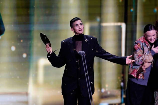 Gala of the 31st edition of the José María Forqué Awards Actress Alba Flores intervenes after collecting the award for best documentary feature film for Flores para Antonio during the gala of the 31st edition of the José María Forqué Awards, at the Palacio Municipal de IFEMA, on December 13, 2025, in Madrid Spain The José María Forqué Film Awards, known as Premios Forqué, were created in 1996 by the Entidad de Gestión de Derechos de los Productores Audiovisuales Egeda to honor the memory of José María Forqué, a leading figure in Spanish filmmaking and the first president of Egeda EGEDA created the award with the aim of disseminating the importance of the Spanish audiovisual industry and promoting the figure of the film producer 13 DECEMBER  Copyright: xA.xPÃ rezxMecax 7168607