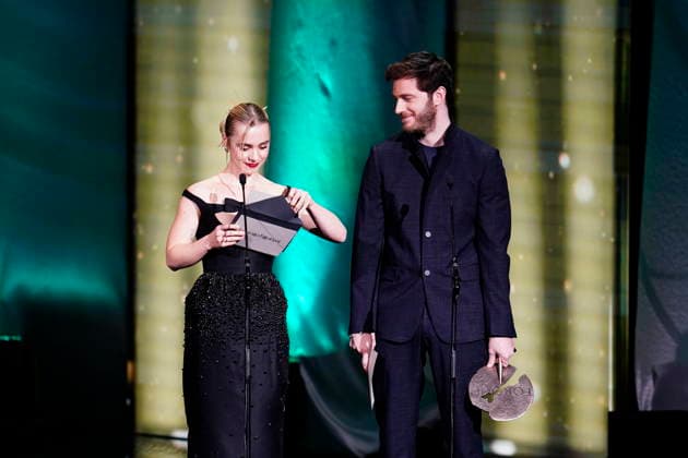 Gala of the 31st edition of the José María Forqué Awards Actors Clara Galle and Manu Vega present the award for Best Short Film during the gala of the 31st edition of the José María Forqué Awards, at the Palacio Municipal de IFEMA, on December 13, 2025, in Madrid Spain The José María Forqué Film Awards, known as Premios Forqué, were created in 1996 by the Entidad de Gestión de Derechos de los Productores Audiovisuales Egeda to honor the memory of José María Forqué, a leading figure in Spanish filmmaking and the first president of Egeda EGEDA created the award with the aim of disseminating the importance of the Spanish audiovisual industry and promoting the figure of the film producer 13 DECEMBER 2025 GALA PREMIOS FORQUÉ FORQUÉ PREMIOS 31 E  Copyright: xA.xPÃ rezxMecax 7168612
