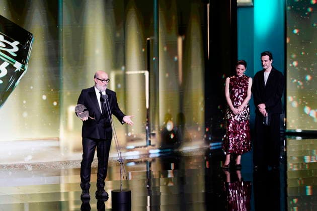 Gala of the 31st edition of the José María Forqué Awards Actor Javier Cámara collects the award for Best Male Performance in a Fiction Series for Jakarta during the gala of the 31st edition of the José María Forqué Awards, at the Palacio Municipal de IFEMA, on December 13, 2025, in Madrid Spain The José María Forqué Film Awards, known as the Forqué Awards, were created in 1996 by Egeda EGEDA to honor the memory of José María Forqué, a figure in Spanish cinematography and the first president of Egeda EGEDA EGEDA EGEDA was created in 1996 by Egeda EGEDA to honor the memory of José María Forqué, a figure in Spanish cinematography and the first president of Egeda EGEDA EGEDA, were created in 1996 by the Entidad de Gestión de Derechos de los Pr  Copyright: xA.xPÃ rezxMecax 7168633