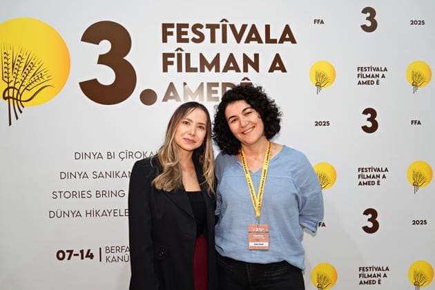 December 13, 2025, Diyarbakir, Turkey: Eda Tavaci, the lead actress in the film Silent Dance and Turkey s first hearing-impaired ballerina, attends the 3rd Amed International Film Festival in city of Diyarbakir, to participate in the screening of the documentary film about her life. Directed by Aynur Ozbakir, the documentary tells the story of Tavaci s extraordinary relationship with sounds, music, people, and her own body. Diyarbakir Turkey - ZUMAs197 20251213_aaa_s197_186 Copyright: xMehmetxMasumxSuerx