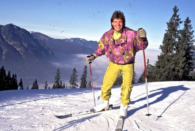 ARCHIV: Patrick Lindner Sänger Patrick Lindner beim Skilaufen , 1991 ARCHIVAUFNAHME, Datum geschätzt 20251115JWM0716 *** ARCHIVE Patrick Lindner Singer Patrick Lindner skiing , 1991 ARCHIVE RECORD, date estimated 20251115JWM0716