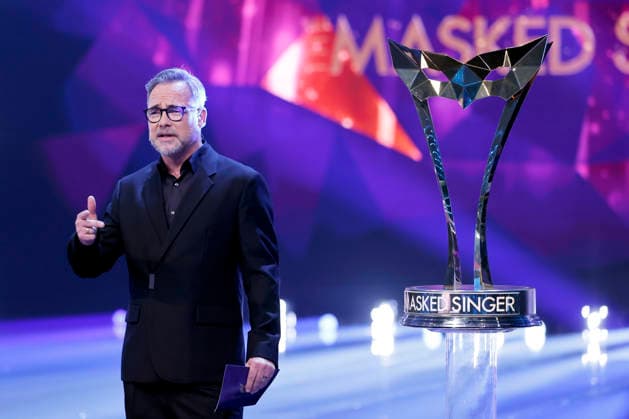 Moderator Matthias Opdenhövel in der Prosieben-Show The Masked Singer in den MMC-Studios in Ossendorf. Köln, 13.12.2025 NRW Deutschland Copyright: xChristophxHardtx