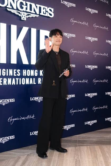 HONG KONG, CHINA - DECEMBER 14: South Korean actor singer Jung Ji-hoon (aka Rain) attends Longines Hong Kong International Races 2025 event on December 14, 2025 in Hong Kong, China.  Copyright: xVCGx 111609764231